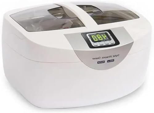 2.5L Ultrasonic Jewelry Cleaner with Timer - 40kHz Powerful Cleaning Machine for Coins, Eyeglasses & Accessories - Includes Baskets for Convenient Use