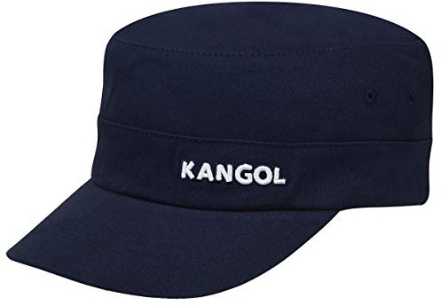 Kangol Flexfit Urban Army Cap Fullcap Armycap Military Damencap Herrencap Damen/Herren - mit Schirm, Hinten geschlossen, Schirm Frühling-Sommer
