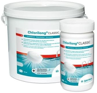 Bayrol - chlorilong 250 - Chlore Lent Galet 5kg