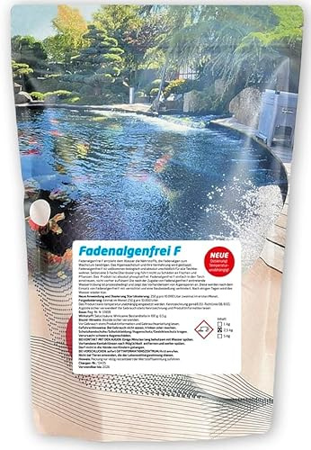 Fadenalgenfrei F 2,5 kg, Fadenalgenvernichter, Algenvernichter, Algenstop, Algenmittel