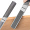 2PCS Saw Rasp 8-Inch Flat & Needle File Tool of 4-Way for Shaping Wood/Metal & Sharpening Tools