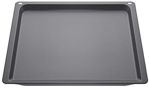 Siemens Backblech 30 x 455 x 375 mm non-stick HZ531010 | Brot und Brötchen und alle Arten von Backwaren, Kein Einfetten oder Backpapier erforderlich, Stahl emailliert
