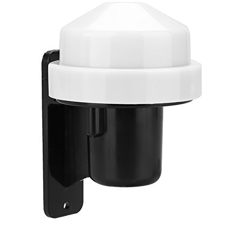 Interruptor Fotoelectrico Dia Y Noche, Interruptor Crepuscular Interruptor de iluminación del sensor de la fotocélula de la luz del interruptor de la luz del interruptor de la CA 230V Dusk To Dawn