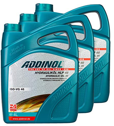 3X Addinol Hydrauliköl Hydraulic Oil Fluid Hlp 46 4L 73200425