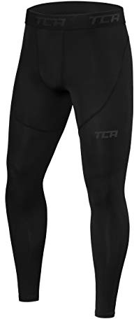 TCA Compression Leggings Termici PRO Performance da Uomo - Nero, M