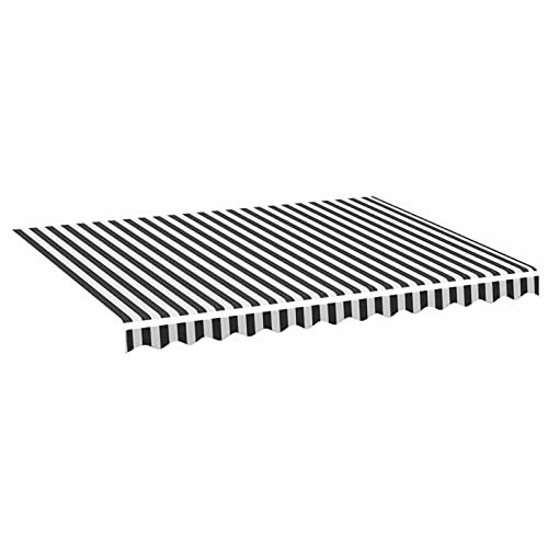 Susany Tessuto di Ricambio per Tenda da Sole Rettratile,Tela per Tenda Esterno Sole,Tela per Tenda da Sole da Balcone,Patio,Terrazzo,Esterno,Giardino,Tela di Ricambio per Tenda da Sole