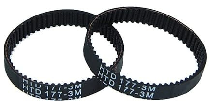 Akatsukiqi 2PCS 3M-177-9 Cintura di Trasmissione 324830-02 Ricambi ricambi ricambi for Decker Black Decker Planer 7696 Tipi 6 e 7 KW715 KW713 BD713.