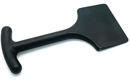 CCA Black plastic carpet tucking bolster chisel tool. Wide 90mm smooth head used for carpet laying and fitting