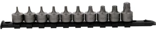 KS Tools 917.4015 3/8 Bit-Stecknuss-Satz Torx, kurz, 10-tlg T10-T55