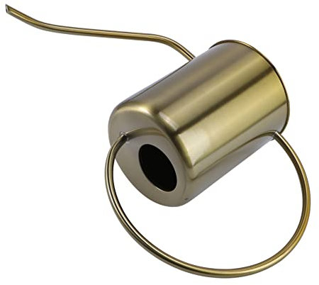 ANDRESLAD Messerscharfe Gießkanne Messing 2000ml Langer Auslauf Gartengießkanne Blumensprüher Gartenpflege Langlebig