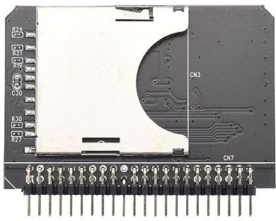 Pqahffowr Carte MéMoire SD/SDHC/SDXC/MMC NuméRique pour Ordinateur Portable 2.5 Pouces vers Adaptateur Mâle IDE 44 Broches Convertisseur SD 3.0 Carte Adaptateur de Disque Dur