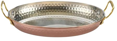 Lainiaoly Sartén De Acero Inoxidable | Acero Inoxidable Plato Para Pescado,Cazuela Sin Revestimiento Con Asas Dobles Utensilio Cocina Para Cocinar Langosta Hogar Principiantes Camping Restaurantes