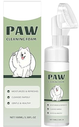 Rnyrn Paw Cleaner | Natural Cleaning Pet Supplies,100ml Dog Muddy Feet Grooming Washer | for Dirty Muddy Puppy Kitten Small Medium Large Breed Travel Outdoor Walking Bath