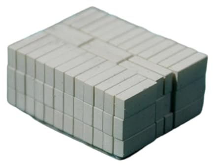 predolo Mattoni in Cemento, Piccoli Mattoni in Resina, 1/64, Accessori per Case delle Bambole, Giocattoli da scrivania, Forniture per pavimentazione, Style B