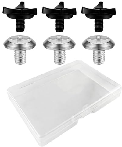 Viti Casco Moto - Alluminio ABS Kit 7Pcs Resistenti Compatte | Viti Visiera Casco With Rondelle Installazione Facile Ricambio Sicuro Moto Nero Argento Durata Elevata, Kit Viți Caśco Mo