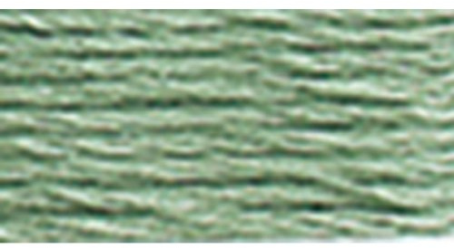 DMC Perlgarn aus Baumwolle, Mittelblau, grün, Größe 8, 116 8-503