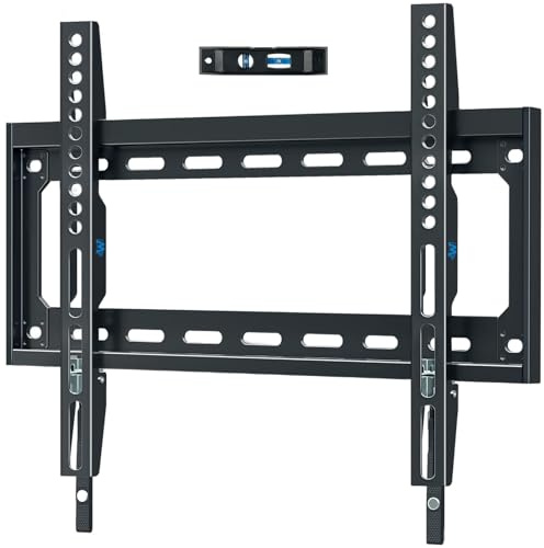 Mounting Dream TV Mount Fixed for Most 26-60 Inch LED, LCD and Plasma TVs, TV Wall Mount TVs Bracket up to VESA 400x400mm and 100 LBS Loading Capacity, Low Profile and Space Saving Flat Mount MD2361-K