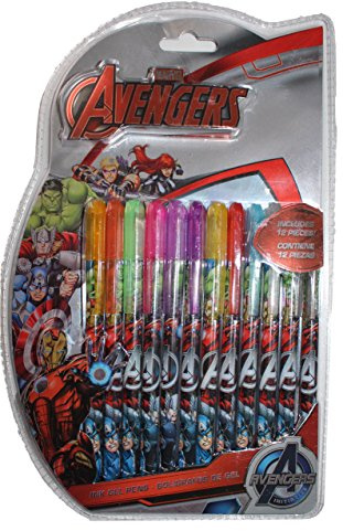 Blister 12 penne Gel Avengers Marvel Avengers