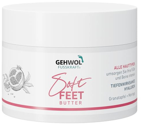 Gehwol Soft Feet Butter, Pflegt Beanspruchte Füße und Beine Intensiv, 100 ml (1er Pack)