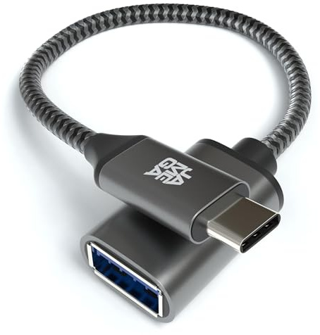 JAMEGA USB C zu USB Adapter | USB Typ C 3.1 (Thunderbolt 3) zu USB 3.0 OTG Adapter Kabel kompatibel mit MacBook 2019/2018/2017, Samsung Galaxy, Huawei, MacBook Air/iPad Pro 2019/2018 UVM.
