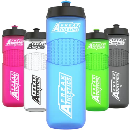 Freak Athletics Sports Water Bottle -750ml (Blue Transparent) BPA Free