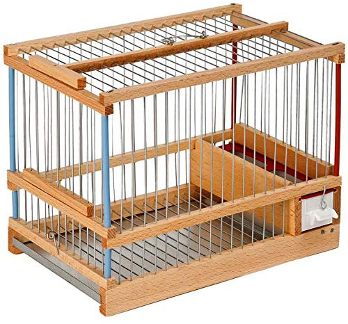 Gabbia in legno per uccelli modello Cinciarella