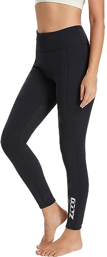 ZCCO Neoprenhose 2mm,Neoprenanzug Hose Männer Frauen, Neopren Lange Hosen Halten Sie warm zum Schwimmen, Surfen, Schnorcheln, Tauchen, Bootfahren, Tauchen (LB202-M)