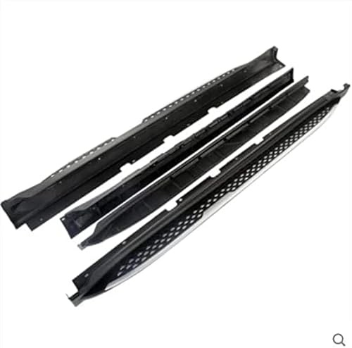 2 Pezzi Auto Pedane Laterali per Alfa Romeo Stelvio 2017 2018 2019 2020,Grembiuli Pedana Sottoporta Laterale Passo AntiGraffio Protezione del Corpo