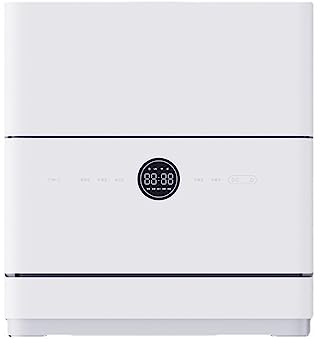 Lavavajillas automático Lavavajillas De Escritorio Inteligente 5 Juegos S1 Hogar Totalmente Automático Pequeño Lavavajillas Instalación Sin Encimera Esterilización A Alta Temperatura Diseño compacto y