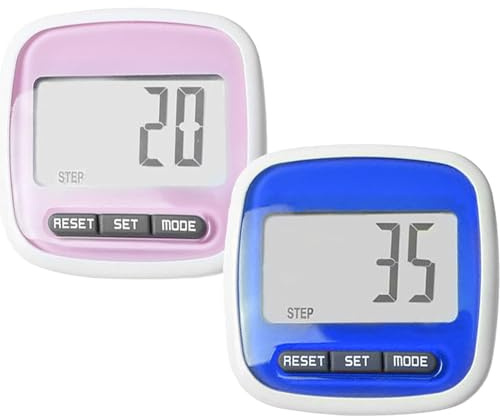 Walking Pedometer Clip On - Pocket Pedometer Step Counter | Accurately Step Counter | Accurate Walking Pedometer Step Counter | Simple Clip On Pedometer No App & No Phone Connection