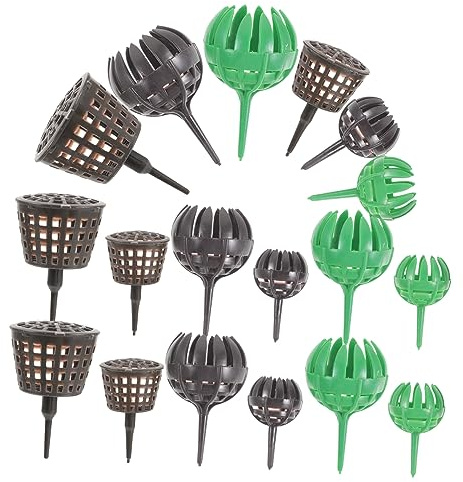 FUNOMOCYA 30pezzi Fertilizzante Per Bonsai in Scatola Cestini in Plastica Per Fertilizzazione Da Giardinaggio Contenitori Per Fertilizzante Da Piantagione Per Bonsai