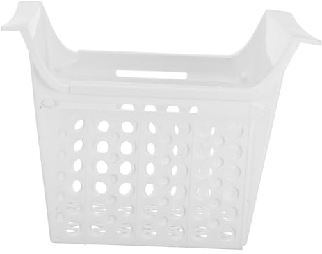 DONFAMDS Cesta Extensible para Congelador con Drenaje Inferior Organizador Ajustable para Alimentos Cesta de Almacenamiento Resistente para Arcón Congelador Horizontal