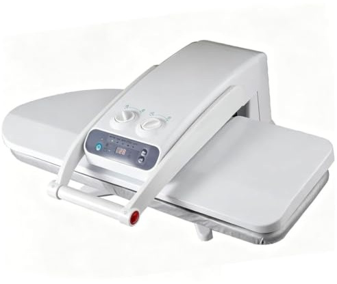 Prensa De Vapor Profesional De 1800 W, Prensa De Vapor De Planchado De Alta Resistencia Con Tanque De Agua Grande, Tamaño De La Placa: 800 X 310 Mm, Para Lavandería