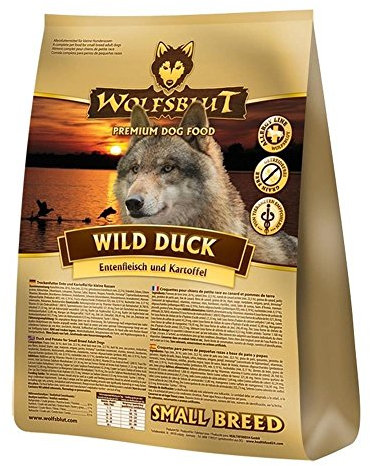 Wolfsblut - Wild Duck Small Breed - 2 kg - Ente - Trockenfutter - Hundefutter - Getreidefrei