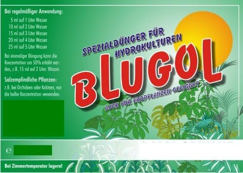Blugol Hydrokultur Spezialdünger flüssig von Blugol (5000ml)
