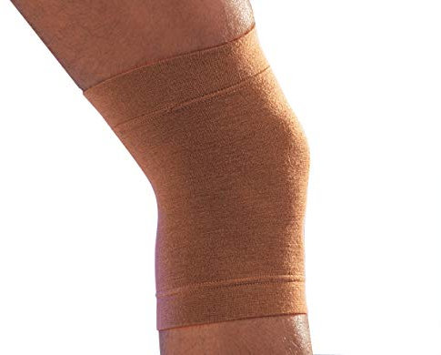 Ginocchiera Tubolare Thermo, Lana, Naturale, Taglia 3