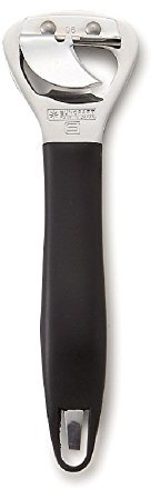 Suncraft AL-72 Aizuma Senka - Abridor de botellas, apertura de lengüeta para zurdos, fabricado en Japón, color plateado