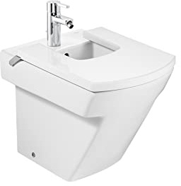 Roca,Hall,Bidé compacto adosado a pared sin tapa,Blanco,355mm x 525mm x 400mm,A357624000