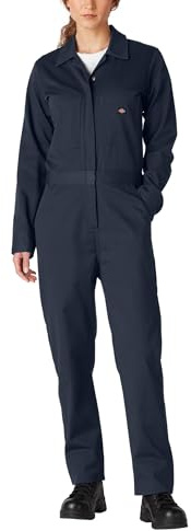 Dickies Damen Langarm Baumwoll-Twill Overall