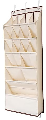 Fonowx Scarpiera da appendere sopra la porta Scarpiera per bambini Adulti Scarpiera multiuso per porta Scarpiera per articoli per bambini Borse Artigianato