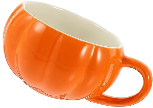 BESTonZON Kerntyp Keramische Kürbis Tasse Lustige Herbst-milchbecher Praktisch Für Kaffee Und Tee Im Büro Oder Zuhause Für Halloween Und Thanksgiving