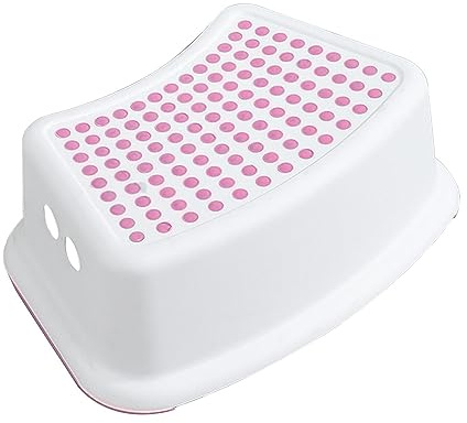 Birtern Tritthocker Kinder, Hocker Kinder Bad Toilette, Kinderhocker Badezimmer mit rutschfest Füße und Oberfläche, Multifunktional Tritt-Hocker, Tritt Schemel für mehr Selbstständigkeit