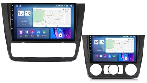 HTXPSM Android 13.0 Autoradio Radio 2 Din per B-MW E87/E81 Navigazione GPS Satellitare 9'' Touchscreen Unità Principale Lettore Multimediale Ricevitore FM BT con 4G 5G Wifi SWC DSP Carplay M200S,A