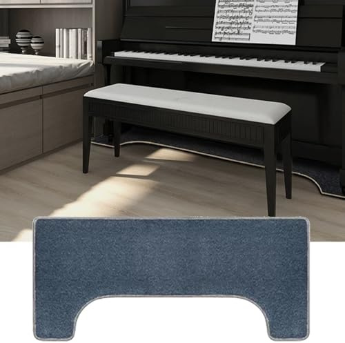 Qesjodfu Soundproof Rug for Piano Upright Piano Carpet Protector Sound Dampening Non-Slip Carpet Acoustic Pads Sound Proof Floor Mat Soundproofing Blankets Sound-Absorbing Mat 160 x 70 cm