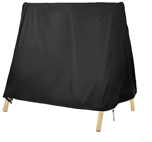 Heavy Duty A Frame Swing Cover Waterproof and Weather Resistant Outdoor for PROTECTION (black)