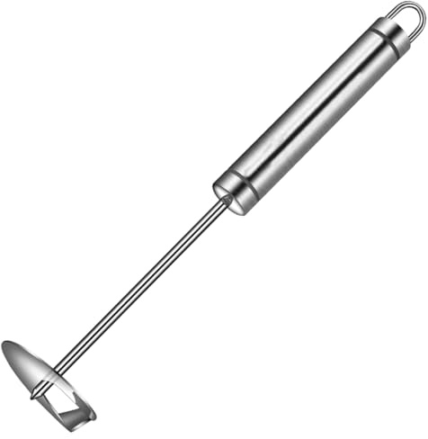 GLEAVI Stainless Steel Fruit Core Remover Tool Handheld Cherry Pitter for Easy Removal of Pears Apples and More Kitchen Gadget for Home Use