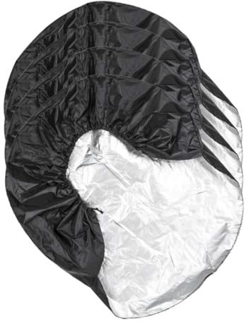GRIRIW 4 Piezas Fundas Protectoras para Ruedas de RV y Remolques de Resistentes Polvo Lluvia y Sol para Neumáticos Repuesto de Caravana y Camping