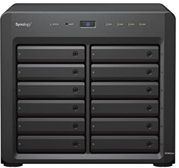Synology DiskStation DS3622xs+ NAS Server with Xeon 2.2GHz CPU, 48GB Memory, 48TB SSD Storage, 2 x 10GbE LAN Ports, DSM Operating System