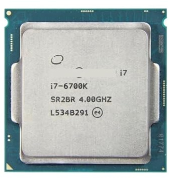 Processore desktop I7 6700k CPU 4.0Ghz Socket LGA 1151 Quad Core SR2BR