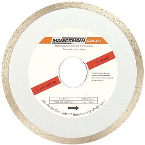 Mannesmann - M 1244-230 - Disco diamantato, bordo pieno, diam. 230 mm